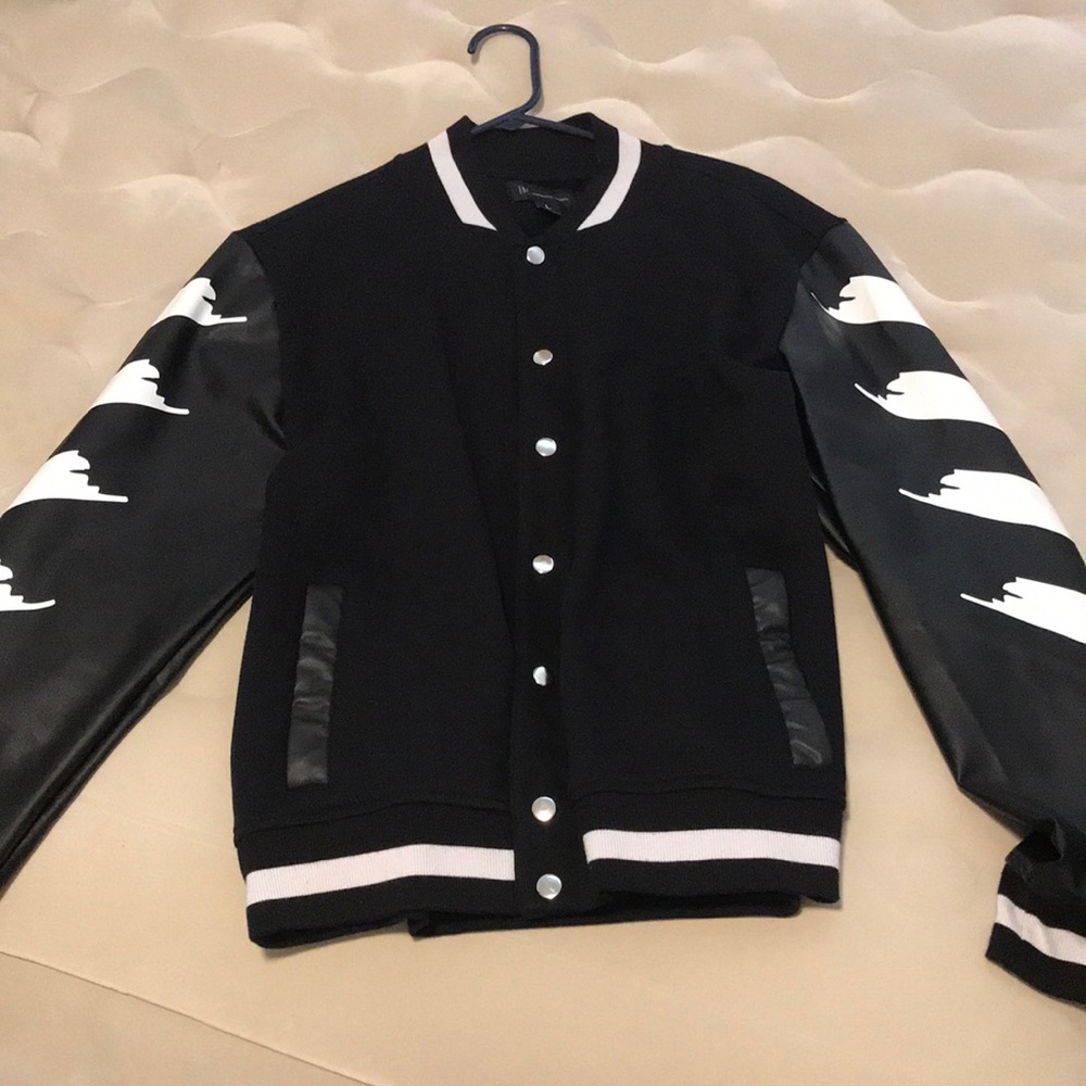 Inc Concept Strokes Varsity Jacket